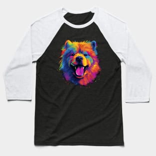 Chow Chow Smiling Baseball T-Shirt